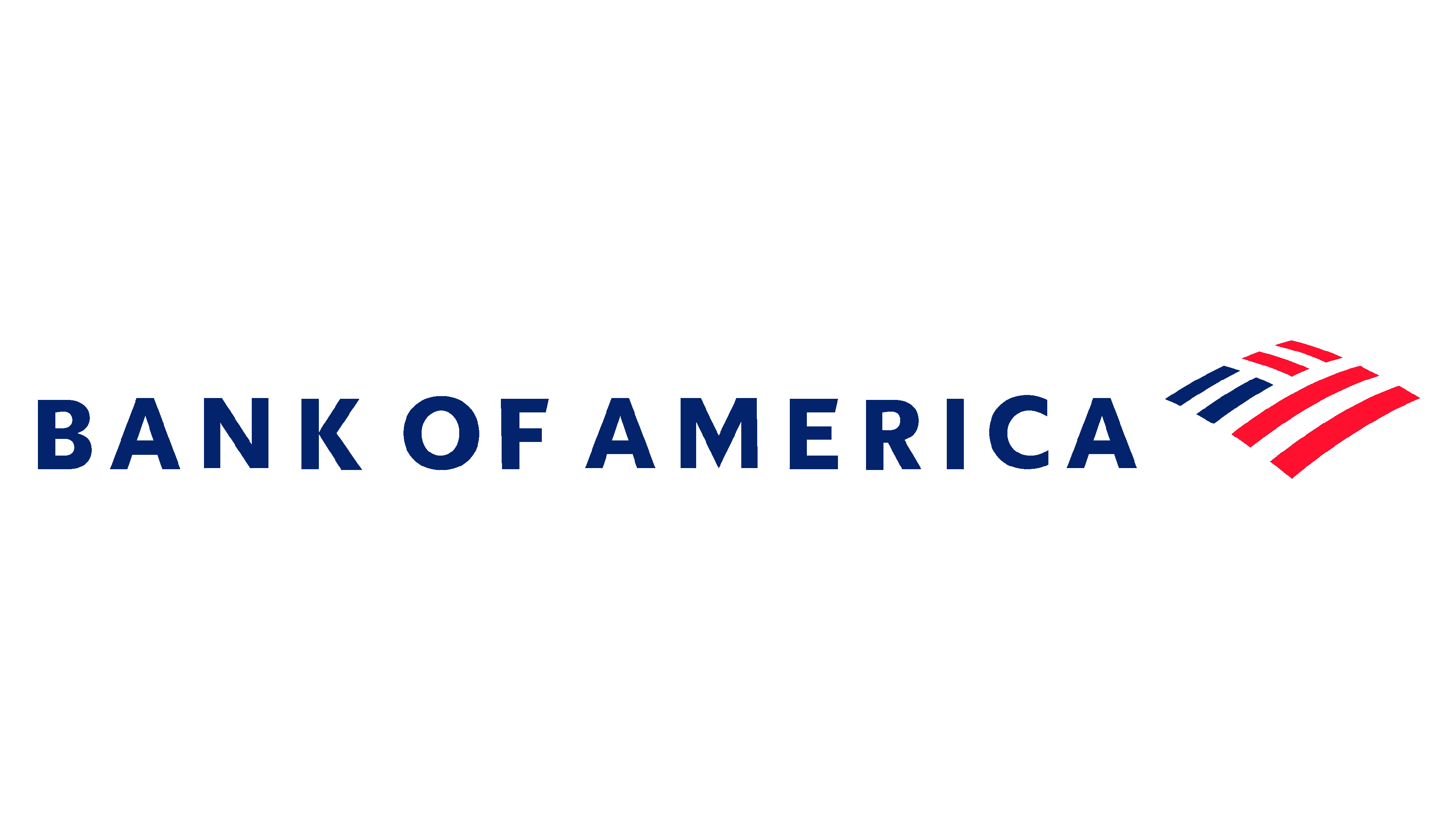 Bank of America logo with their blue and red flag icon