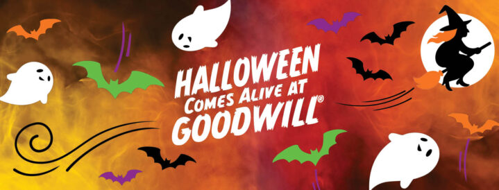 Halloween comes alive at Goodwill graphic